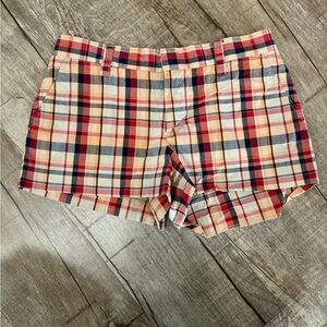 American Eagle Plaid High-Waisted Shorts – Women’s Size 2 – Stretch‎